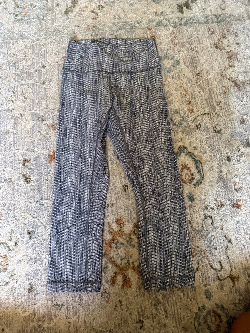 lululemon athletica Grey Patterned Leggings